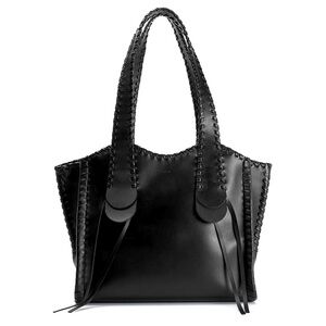 Chloé Mony Medium Tote Bag in Shiny Leather